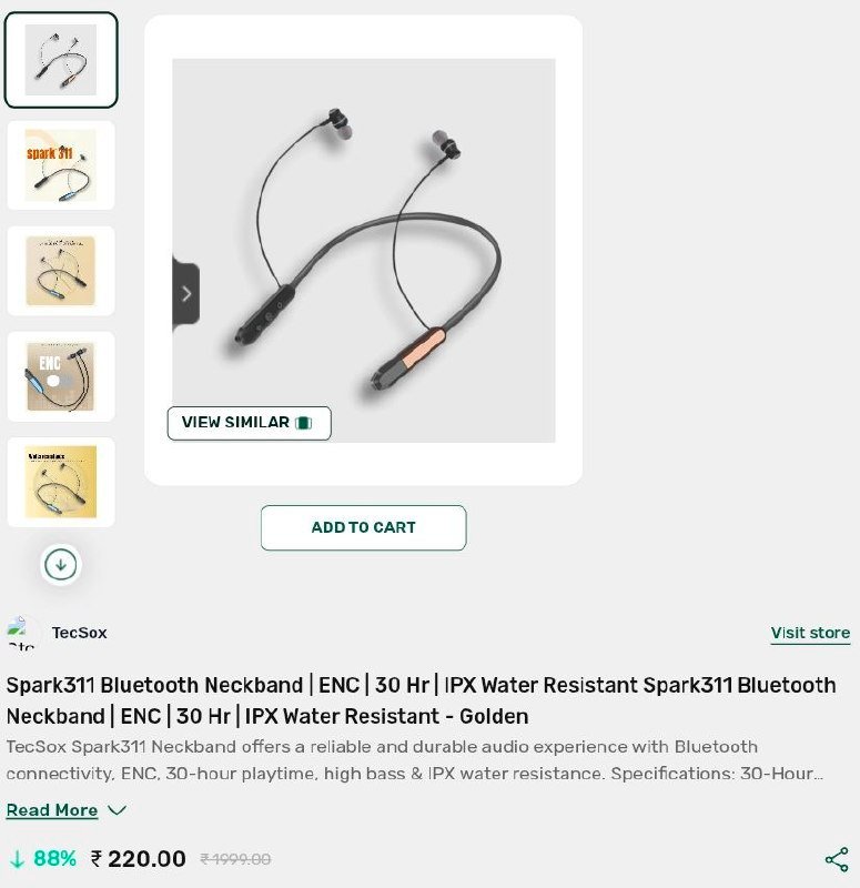 Hamaara Mall Todays Crazy Loot Deals Tecsox Spark3