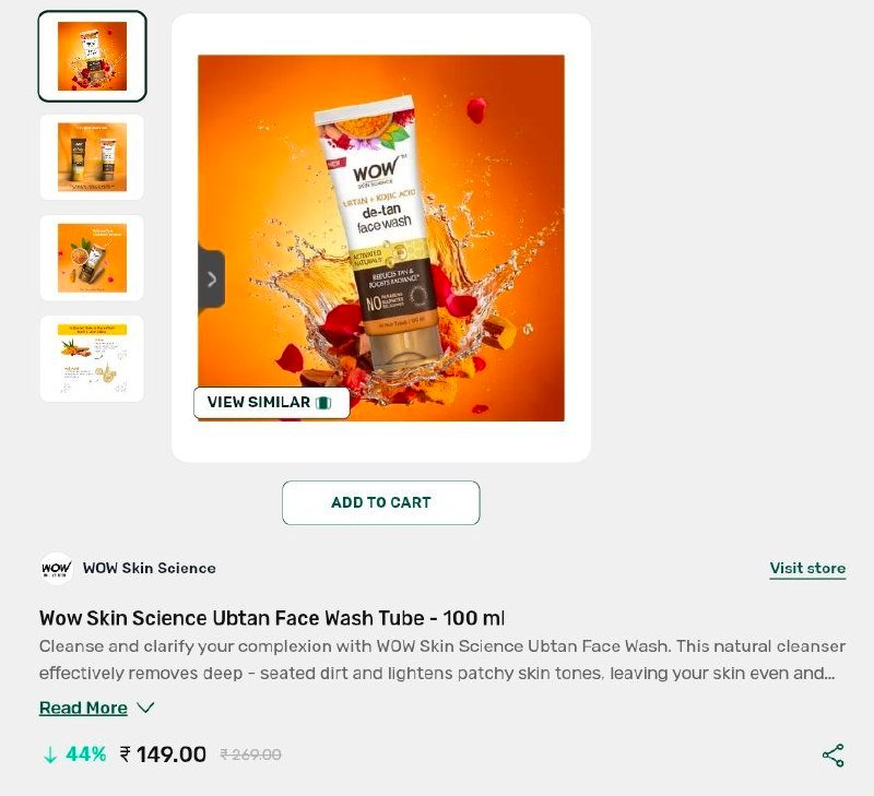 Hamaara Mall Todays Steal Deals Wow Skin Science U