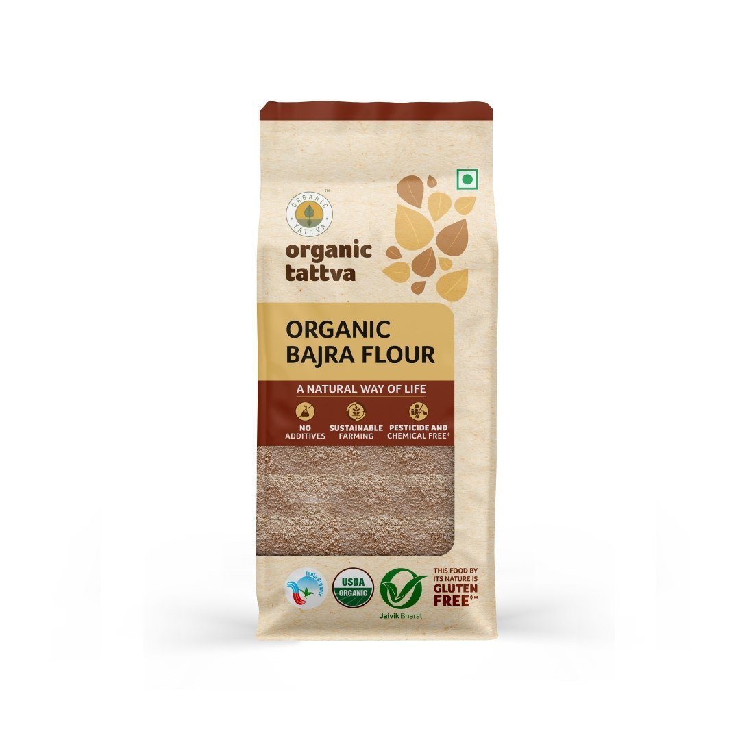 Hamara Mall By Bajaj Organic Bajra Flour 500g 56us