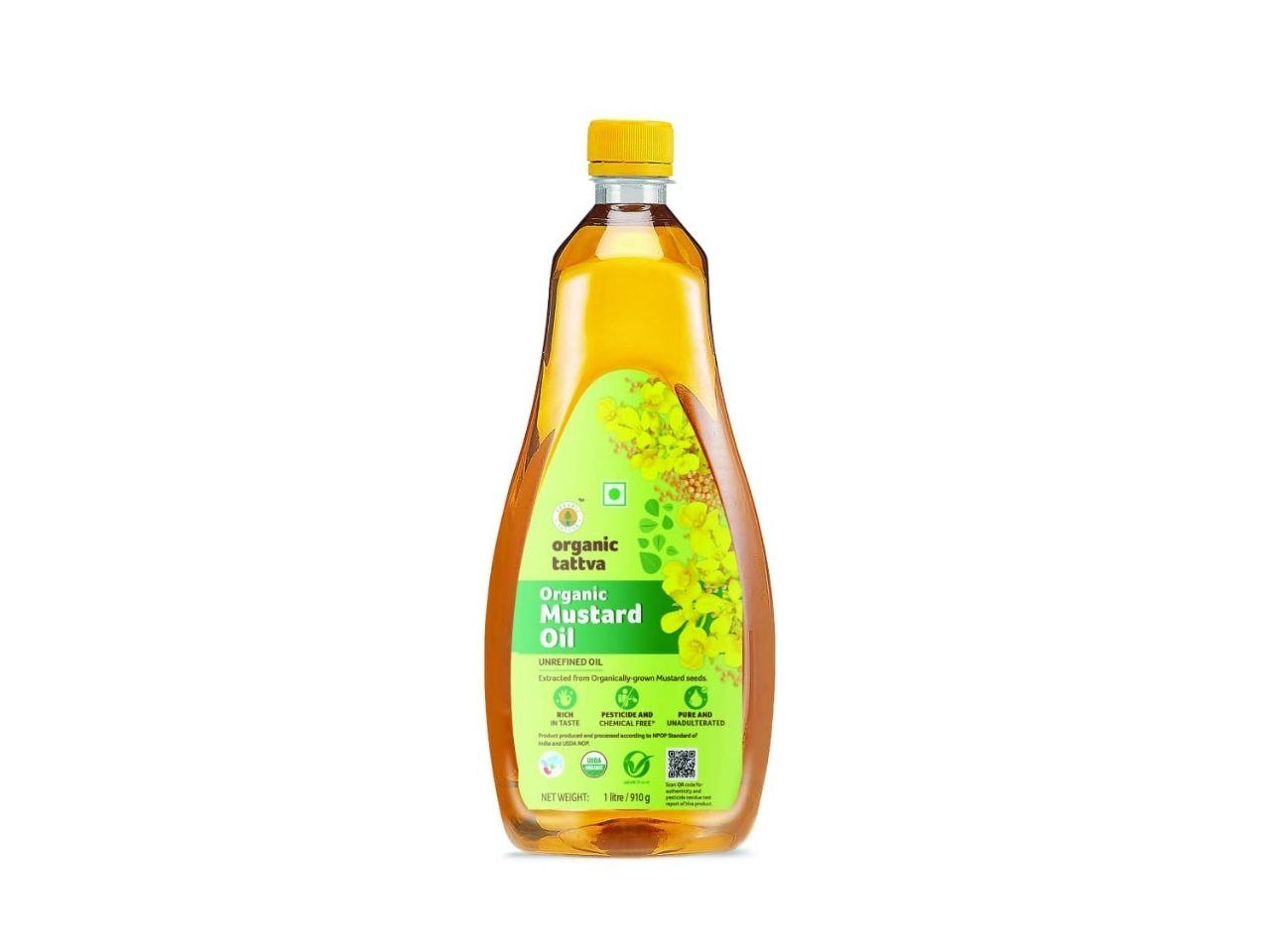 Hamara Mall By Bajaj Organic Mustard Oil 1 Li