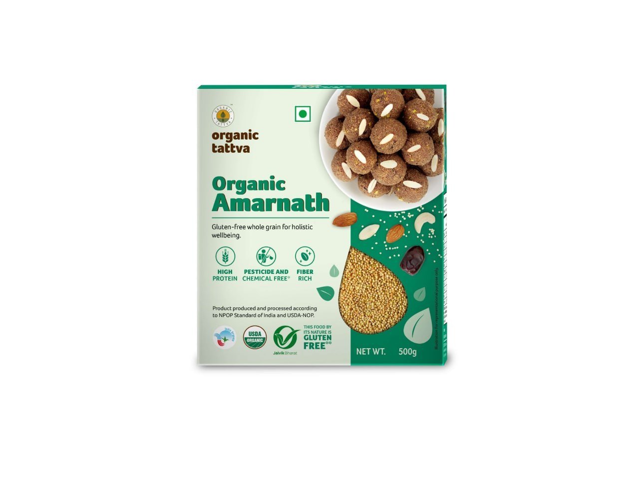 Hamara Mall Organic Amaranth Seeds 500g 180us