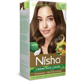 Hamaramall Alert Nisha Creme Hair Colour 5 (light 
