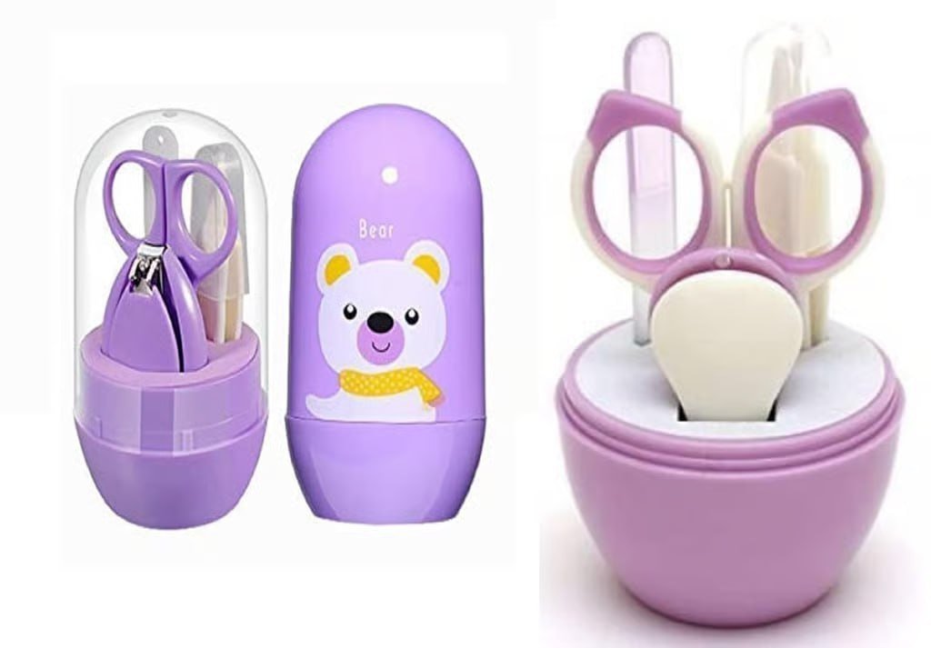 Hamaramall Baby Care Baby Nail Care Kit Purpl
