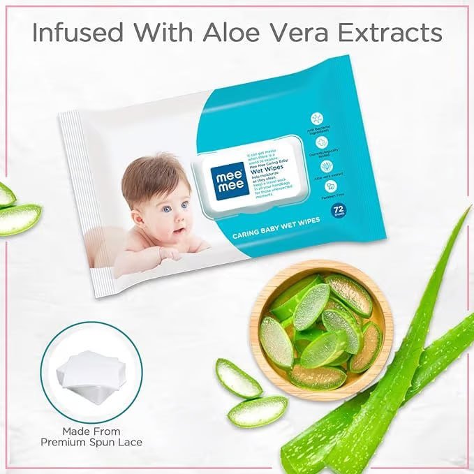 Hamaramall Baby Care Mee Mee Baby Wipes (72 W