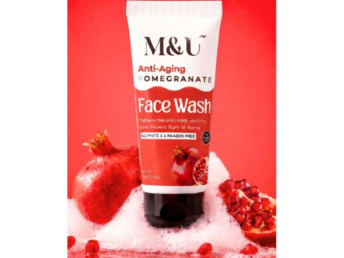 Hamaramall M U Anti-aging Face Wash Just 99 Pomegranate Niacinamide Face Wash