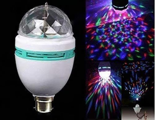 Hamaramall Party 360 Rotating Led Disco Bulb 