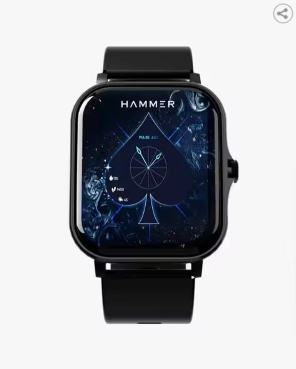 Hammer Pulse Ace Water-resistant Smart Watch 