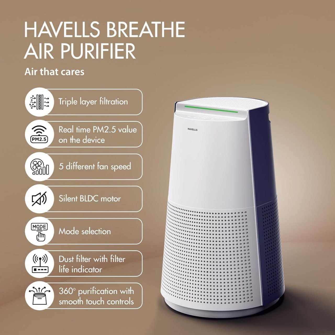 Havells Air Purifier 8 2990