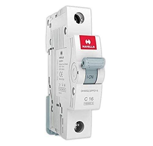 Havells Dhmgcspf016 Pvc Plastic 16a Mcb Sp C Curve