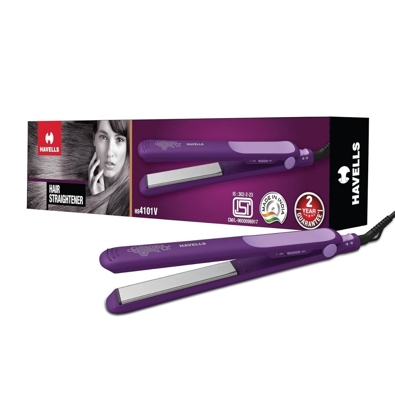 Havells Hs4101 Ceramic Plates Fast Heat Up Hair St