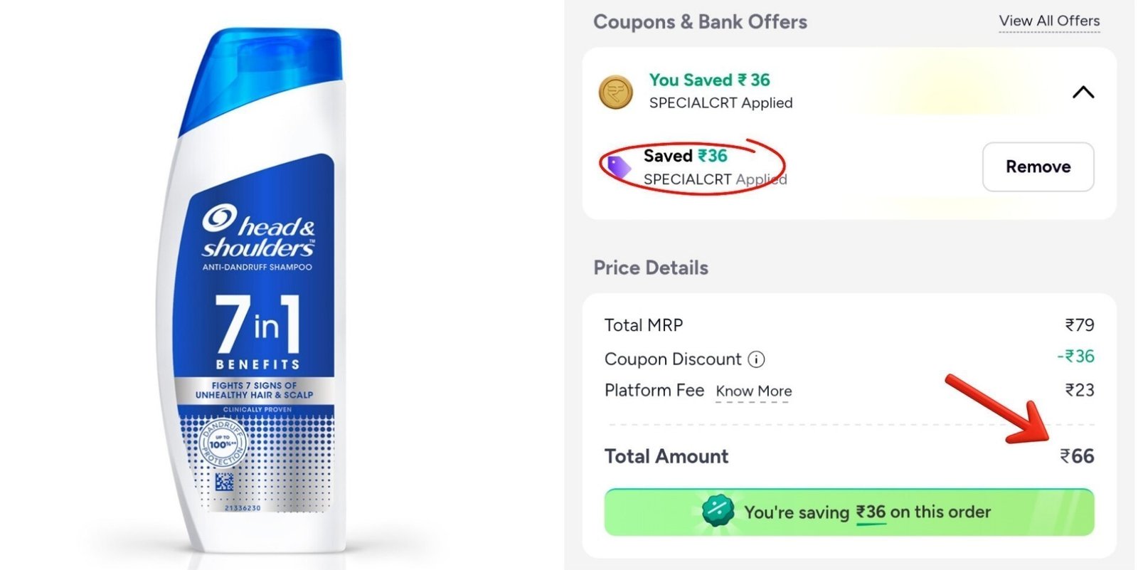 Head Shoulder Shampoo At Specialcrt