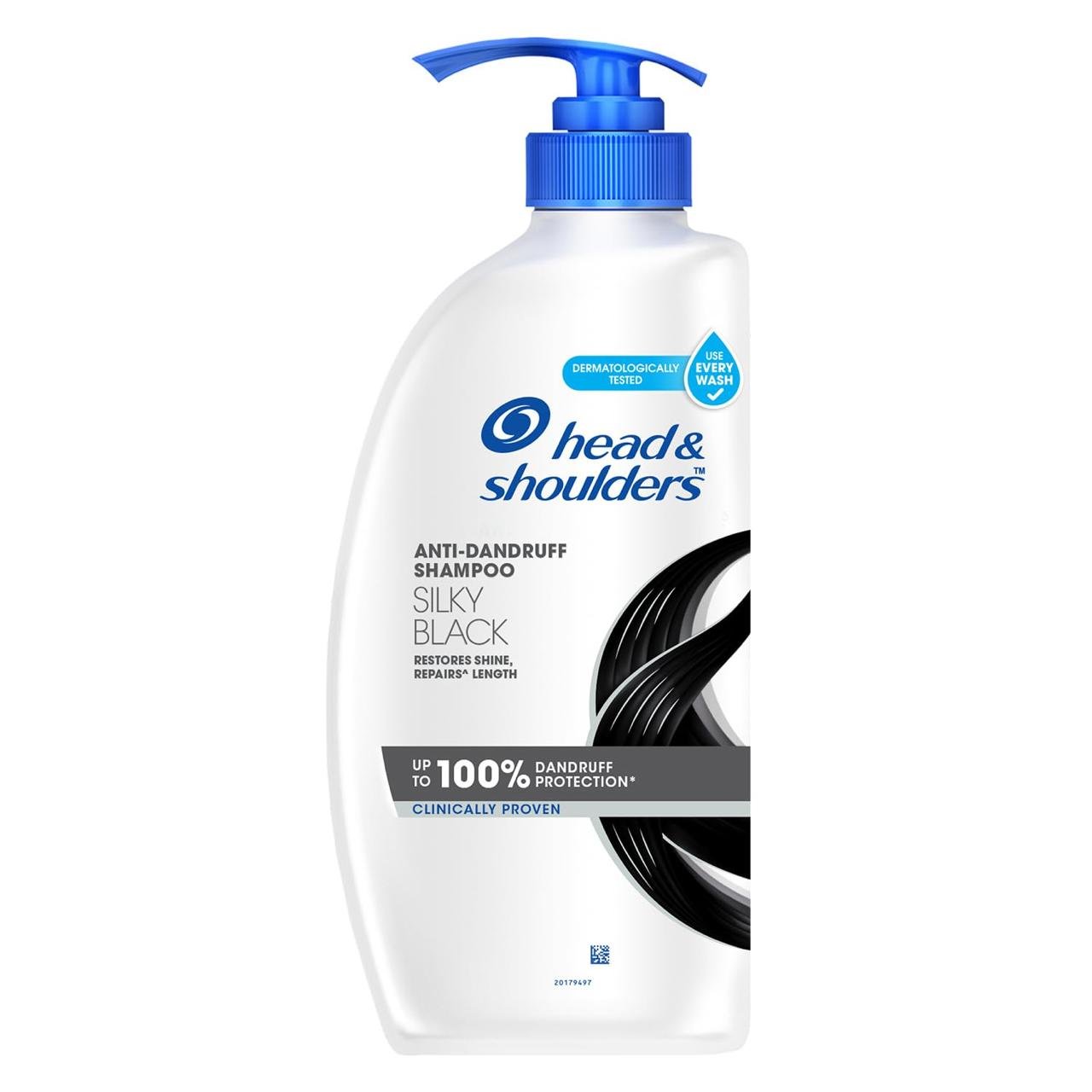 Head Shoulders Silky Black Anti-dandruff Sham