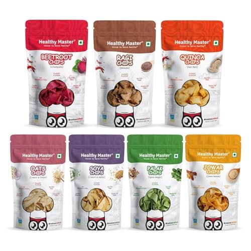 Healthy Master Millet Chips Combo 210g (7x30g