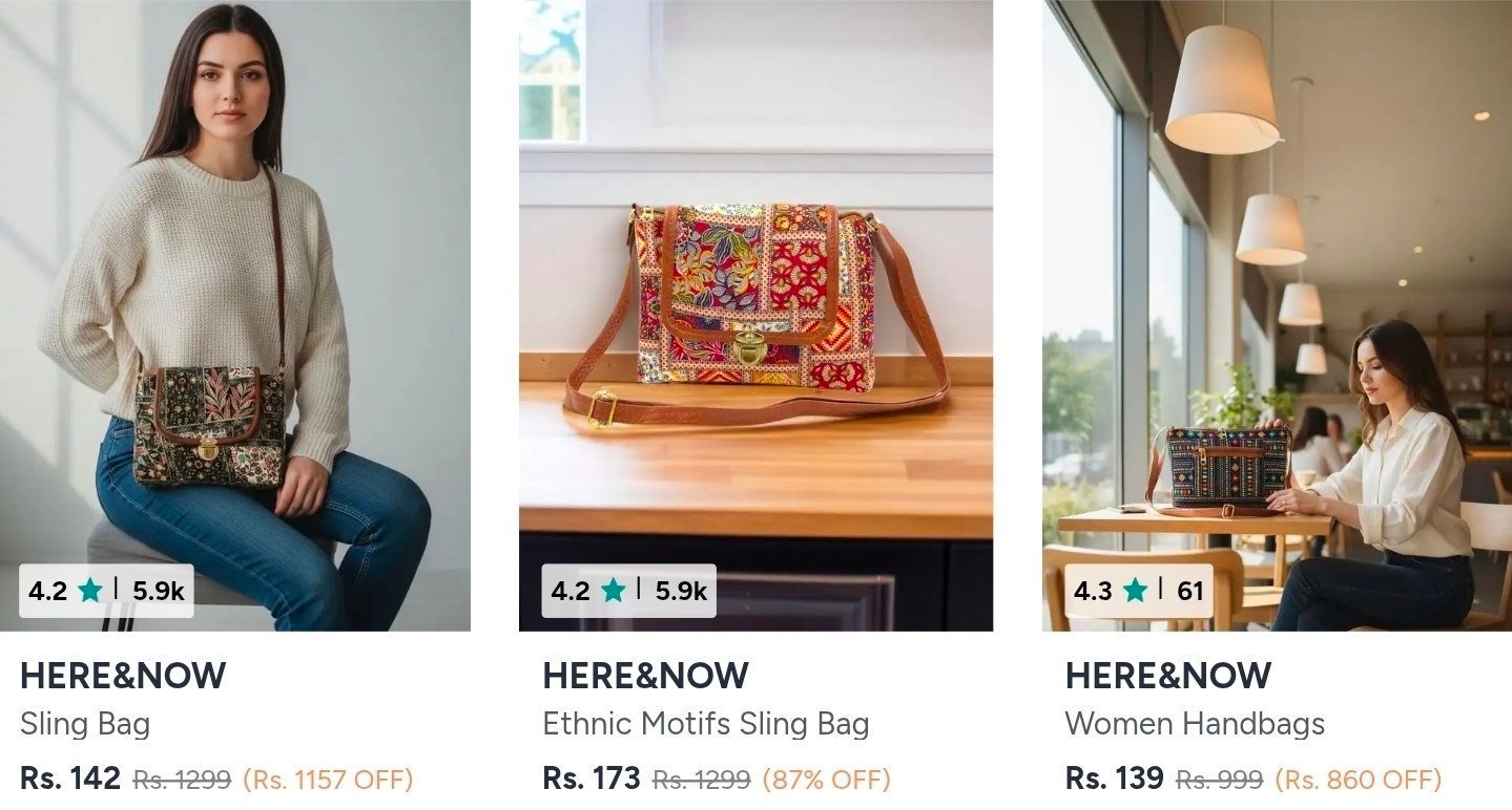 Here Now Sling Bag From 139