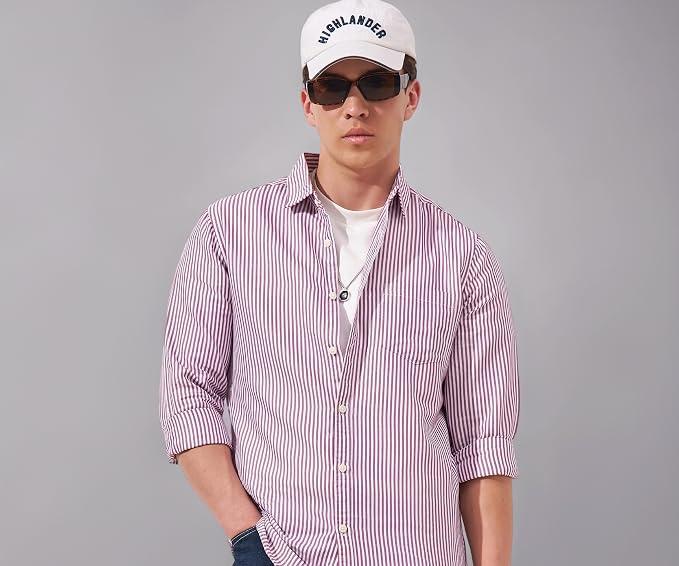 Highlander Cotton Men Shirt Regular Fit 383
