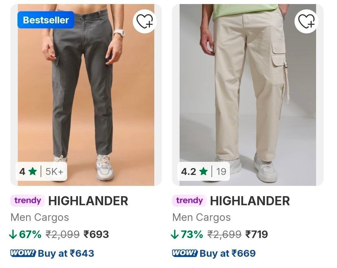 Highlander Men S Cargos 82