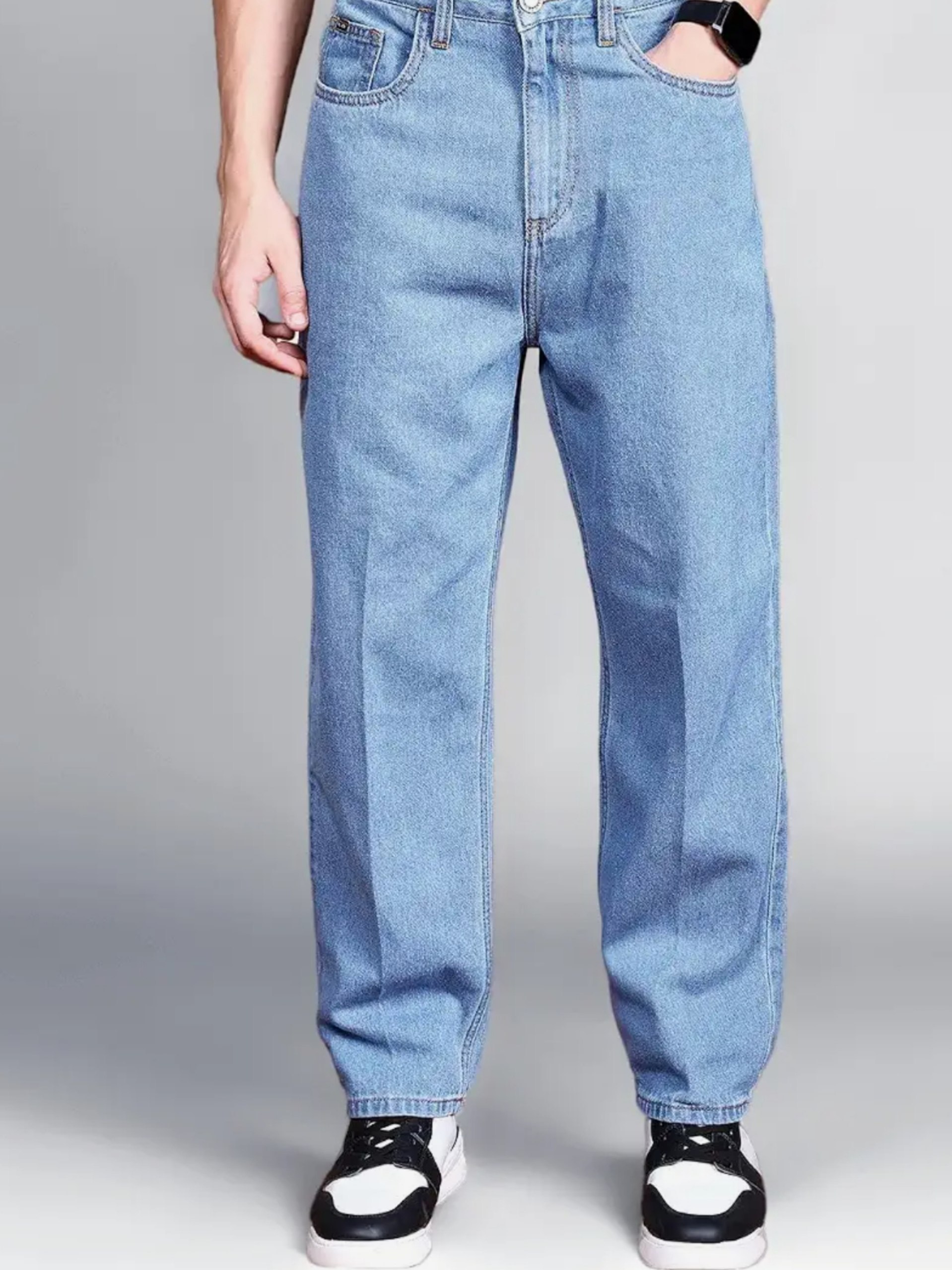 Highlander Mens Straight Fit Jeans 483 More