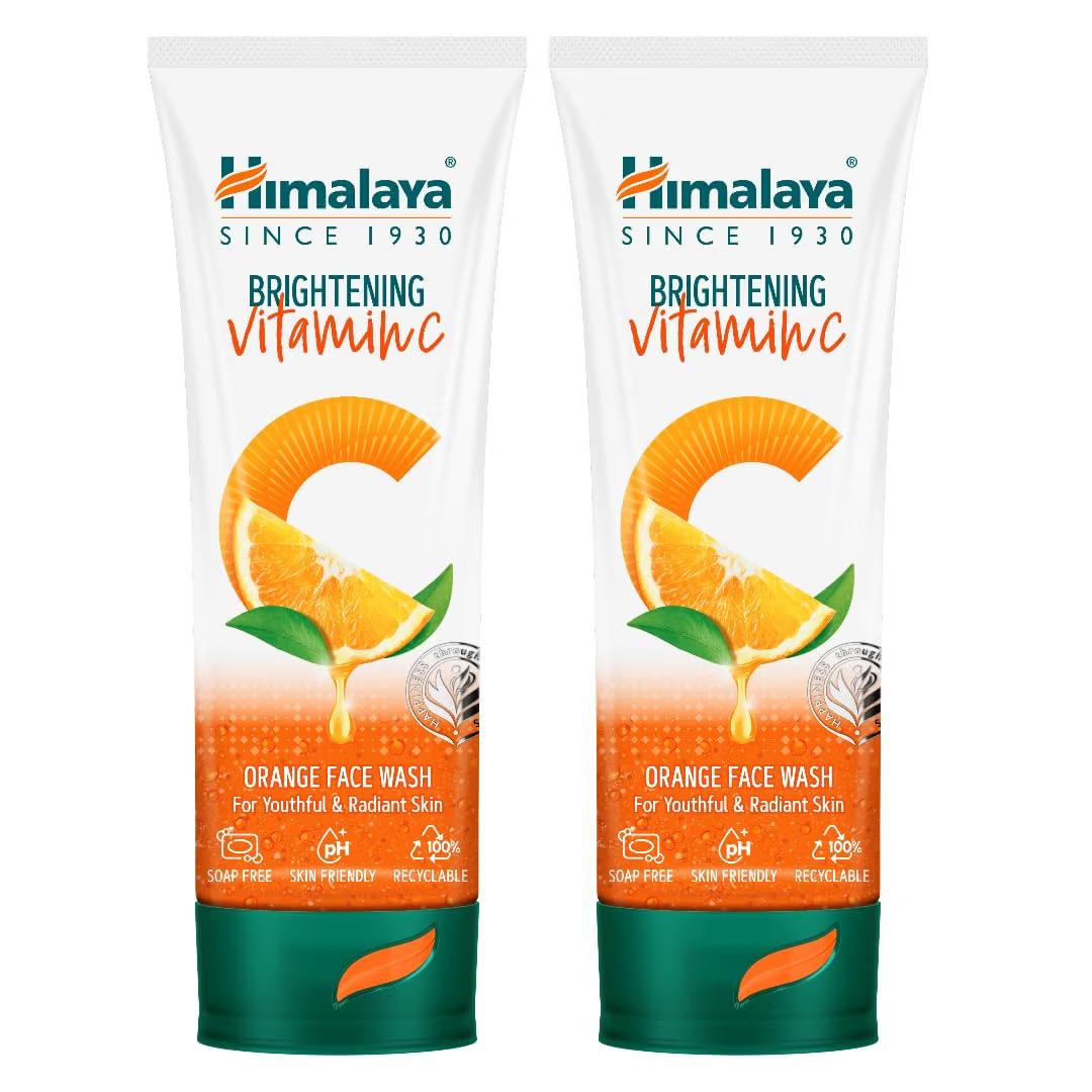 Himalaya Brightening Vitamin C Orange Face Wa