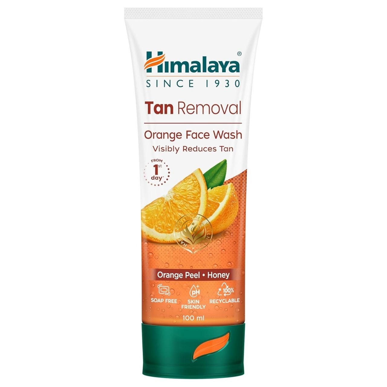 Himalaya Tan Removal Orange Face Wash For Men
