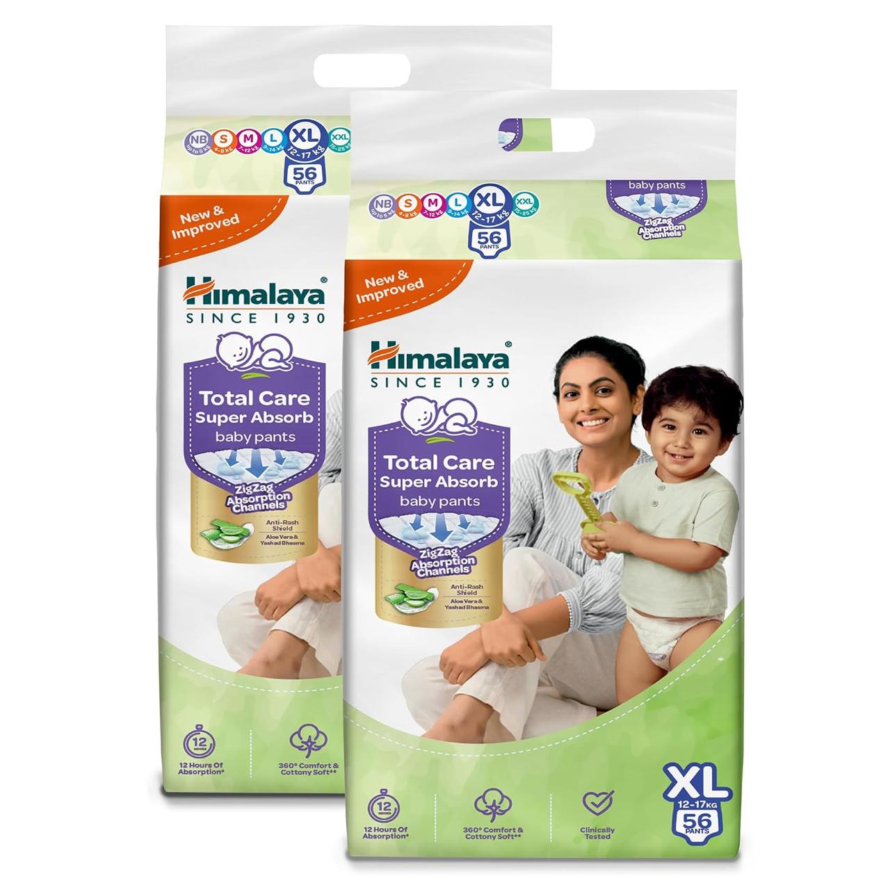 Himalaya Total Care Super Absorb Baby Pants D
