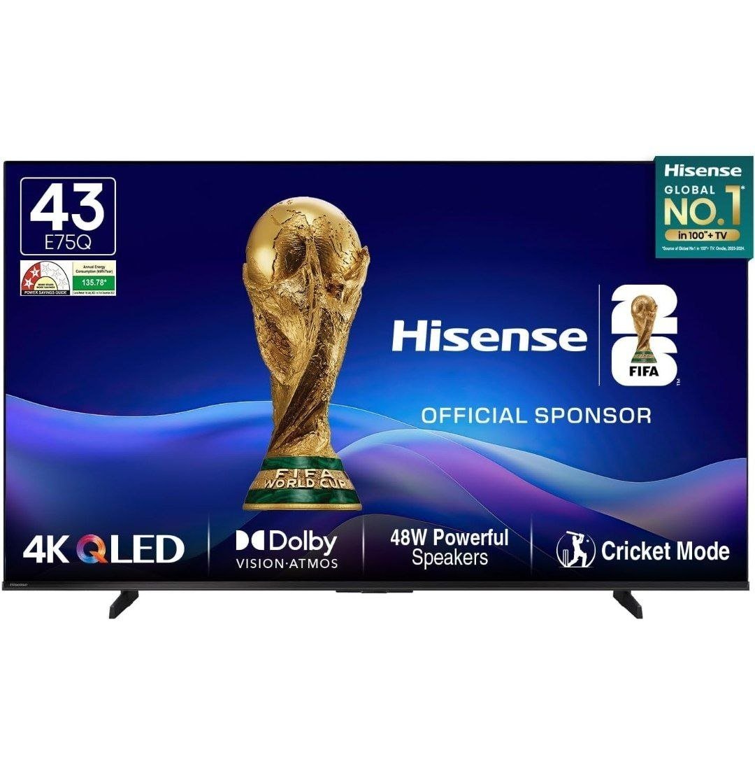 Hisense 108 Cm (43 Inches) 4k Ultra Hd Smart 