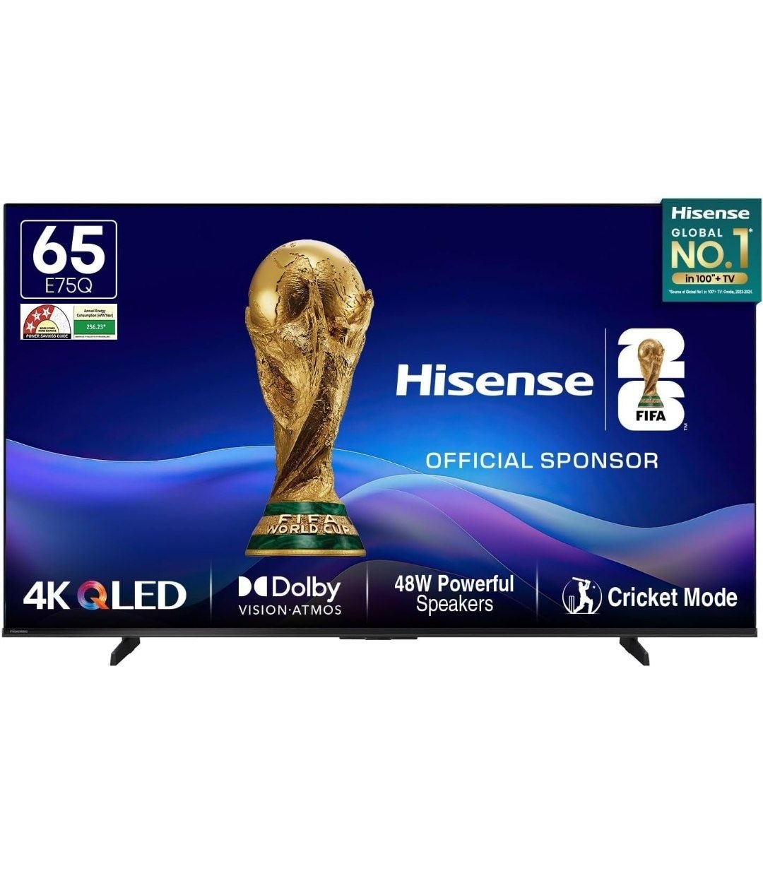 Hisense 164 Cm (65 Inches) 4k Ultra Hd Smart Qled 