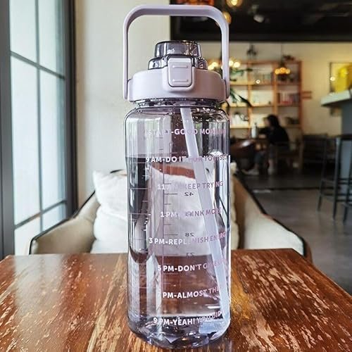 Hlokntsabr 2l Capacity Sipper Water Bottle For Adu