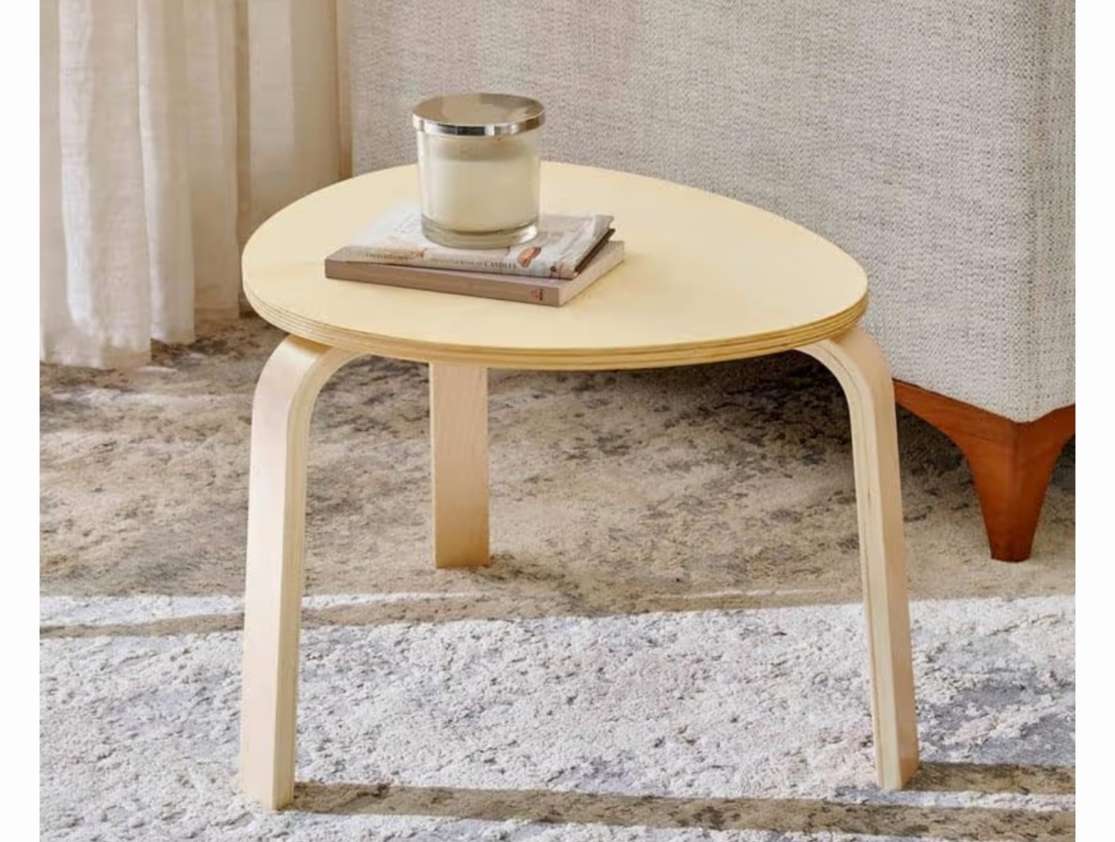 Home Centre Wood End Table 1224