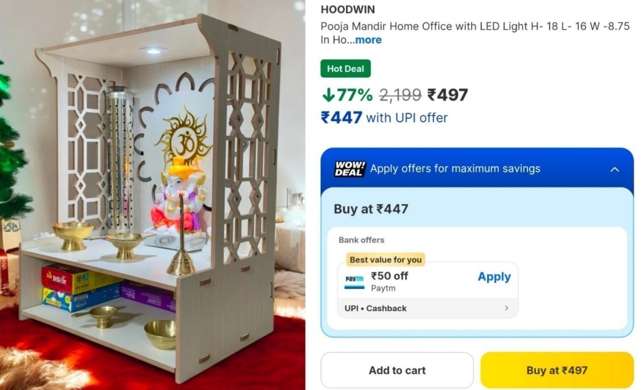 Home Pooja Mandir 497