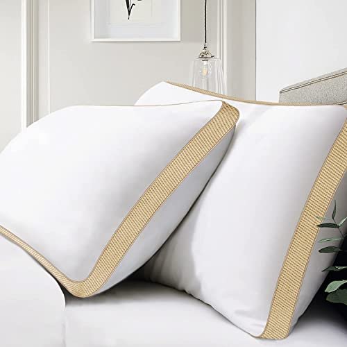 Homerz Set Of 2 Gusset Pillow 3d Virgin Fiber Fill