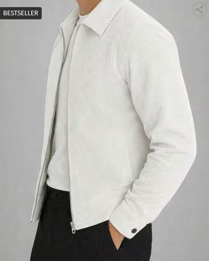 Hoodler Men Regular Fit Zip-front Shacket 432