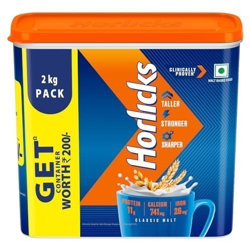 Horlicks Nutrition Drink Container - 2 Kg - C