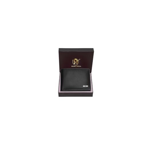 Hornbull Men S Stylist Black Genuine Leather 