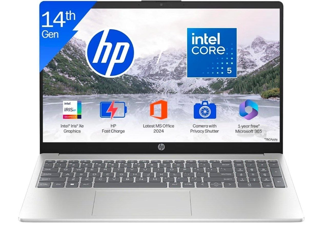 Hp 15 (i5 14th Gen) 16gb Ram 512gb Ssd 60 240