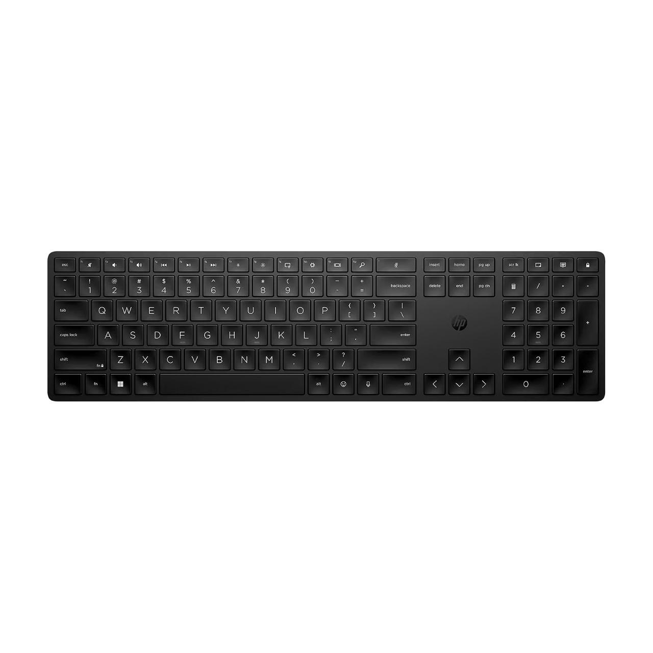 Hp 450 Programmable Wireless Full Size 3-zone Layout Keyboard 754