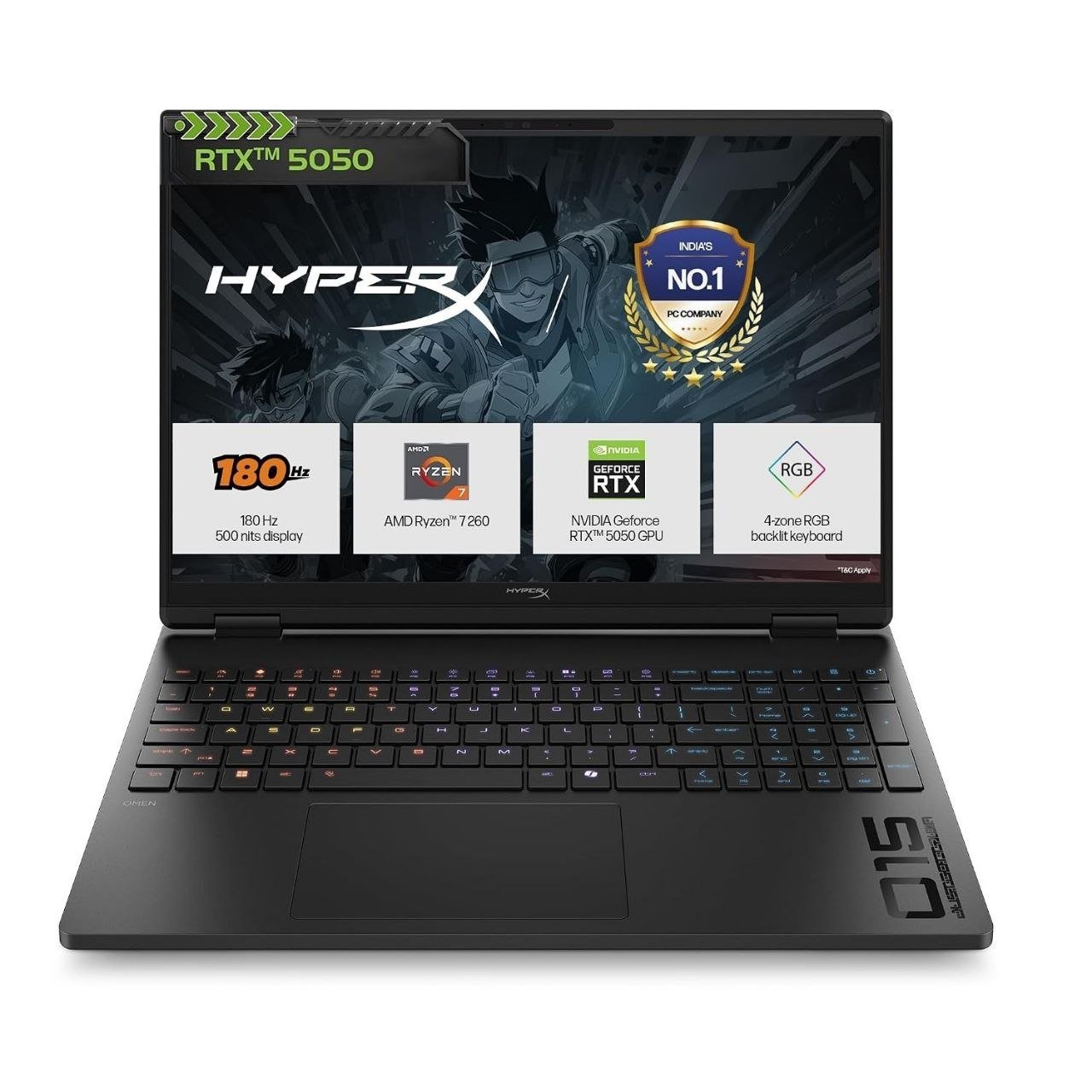Hp Smartchoice Hyperx Omen 15 Amd Ryzen 7 260