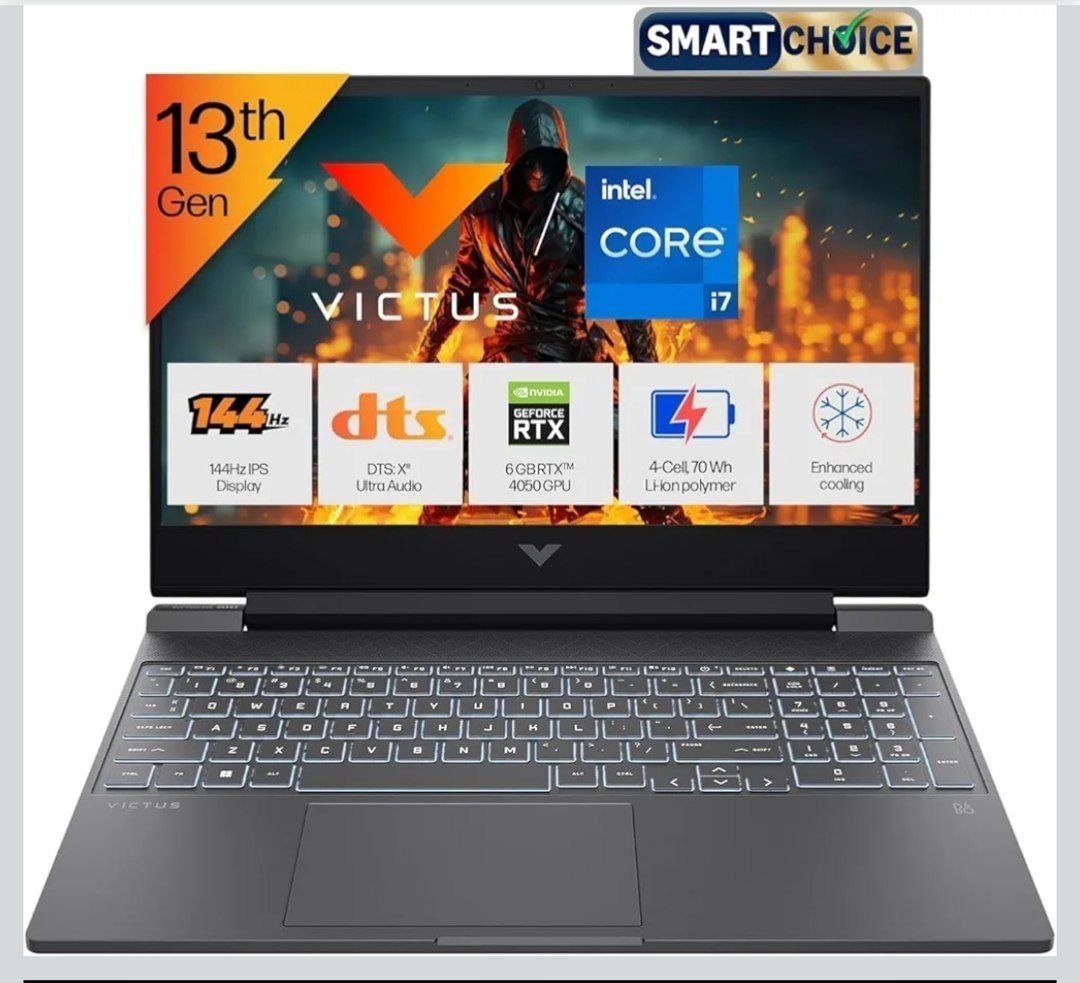 Hp Smartchoice Victus 13th Gen I7-13620h 6gb 