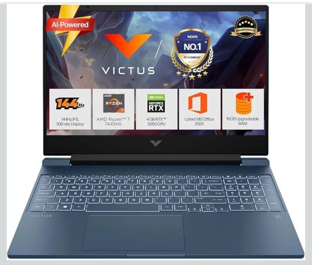 Hp Smartchoice Victus Amd Ryzen 7 7445hs 6gb 