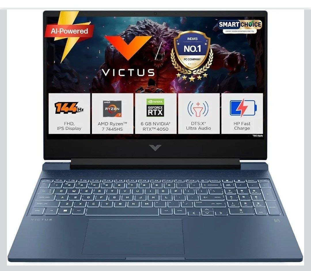Hp Victus Amd Ryzen 7 7445hs 6gb Rtx 4050 16gb Ddr