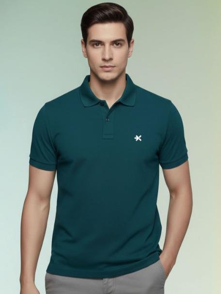 Hrx By Hrithik Roshan Men Brand Logo Polo Collar P