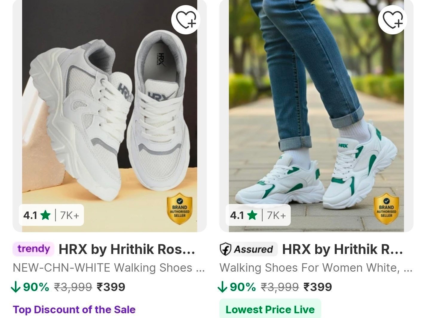 Hrx Sneakers From 399men Women