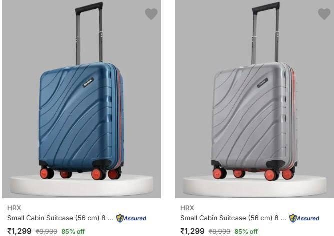 Hrx Suitcase From Rs 1299