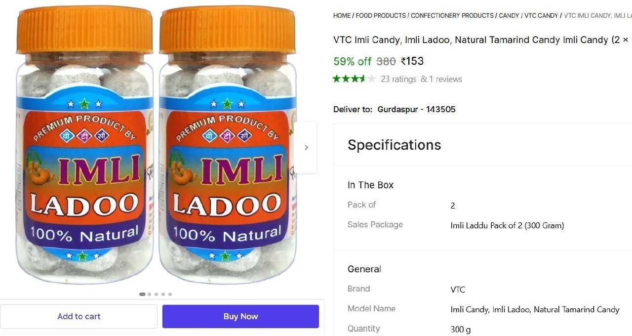 Imli Candy (2 X 150 G) 153