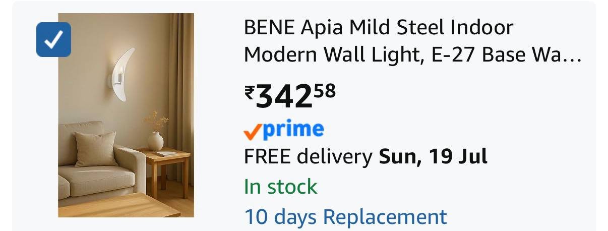 Indoor Modern Wall Light 342
