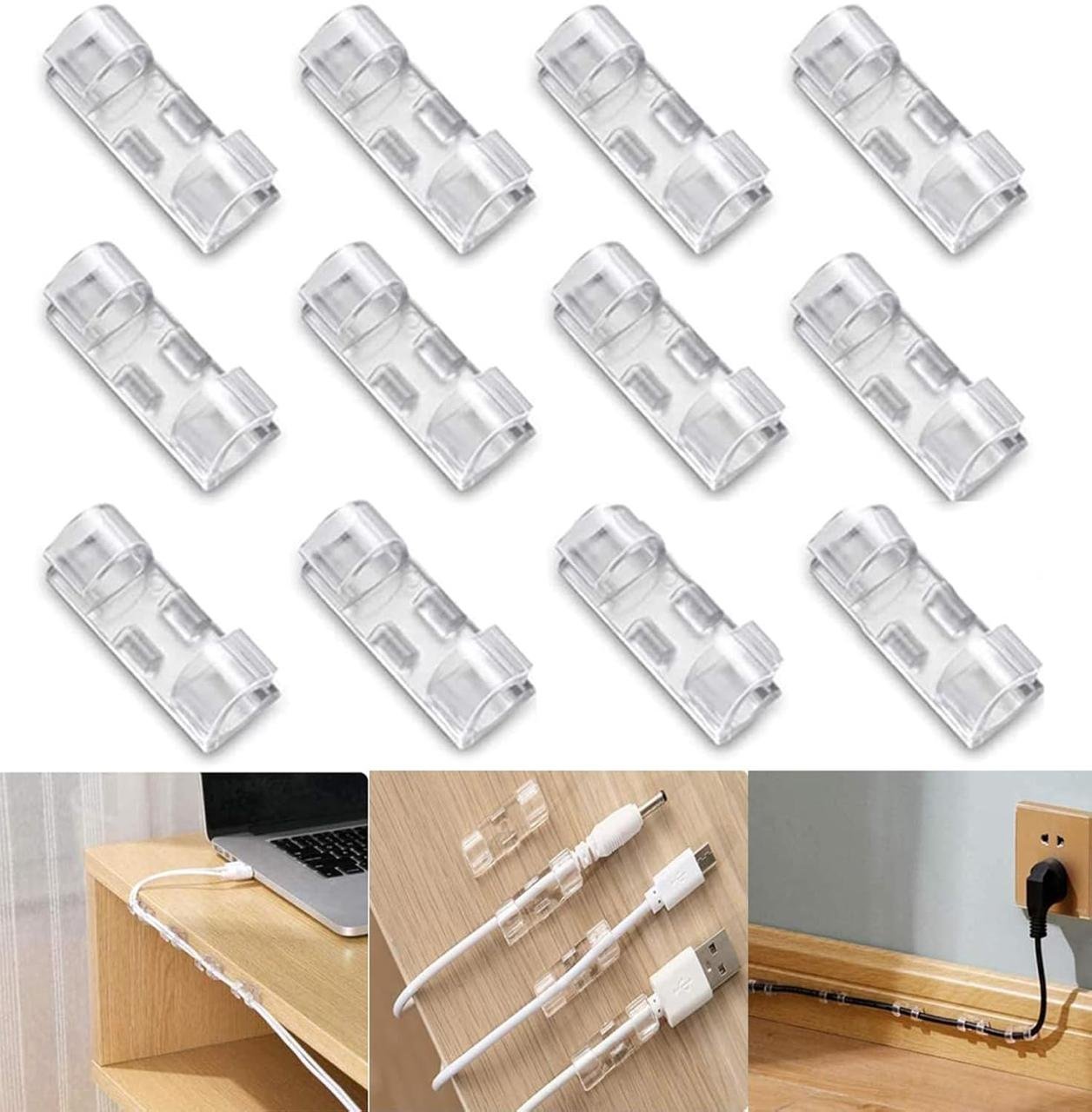 Inovera (label) 20 Pieces Wire Organizer Cable Man