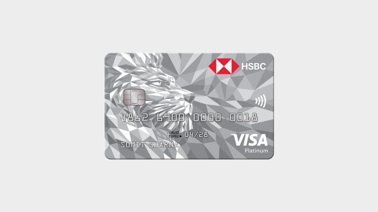 Instantly Hsbc Platinum Credit Card Lifetime Now N