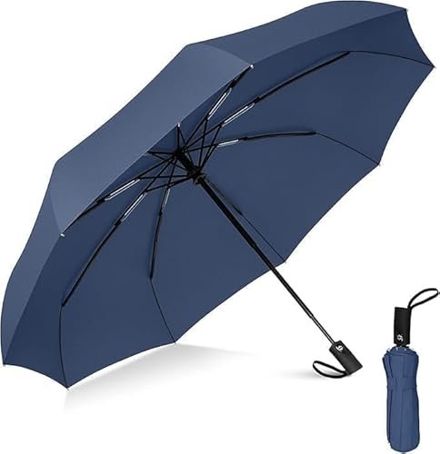 Inulec Automatic Travel Umbrella - Stylish Windpro
