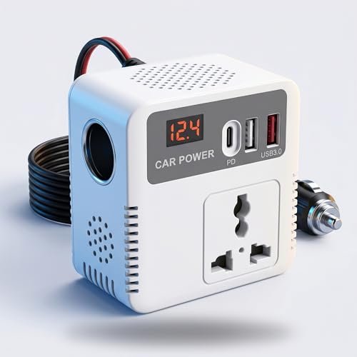 Invexo 150w Car Power Inverter 2 Usb Ports (18w 15