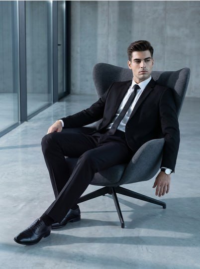 Invictus Notched Lapel 2-piece Formal Suit 5 643 M