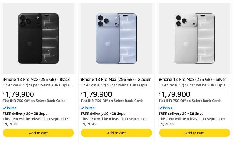Iphone 18 Pro Max Now Available For Pre-order